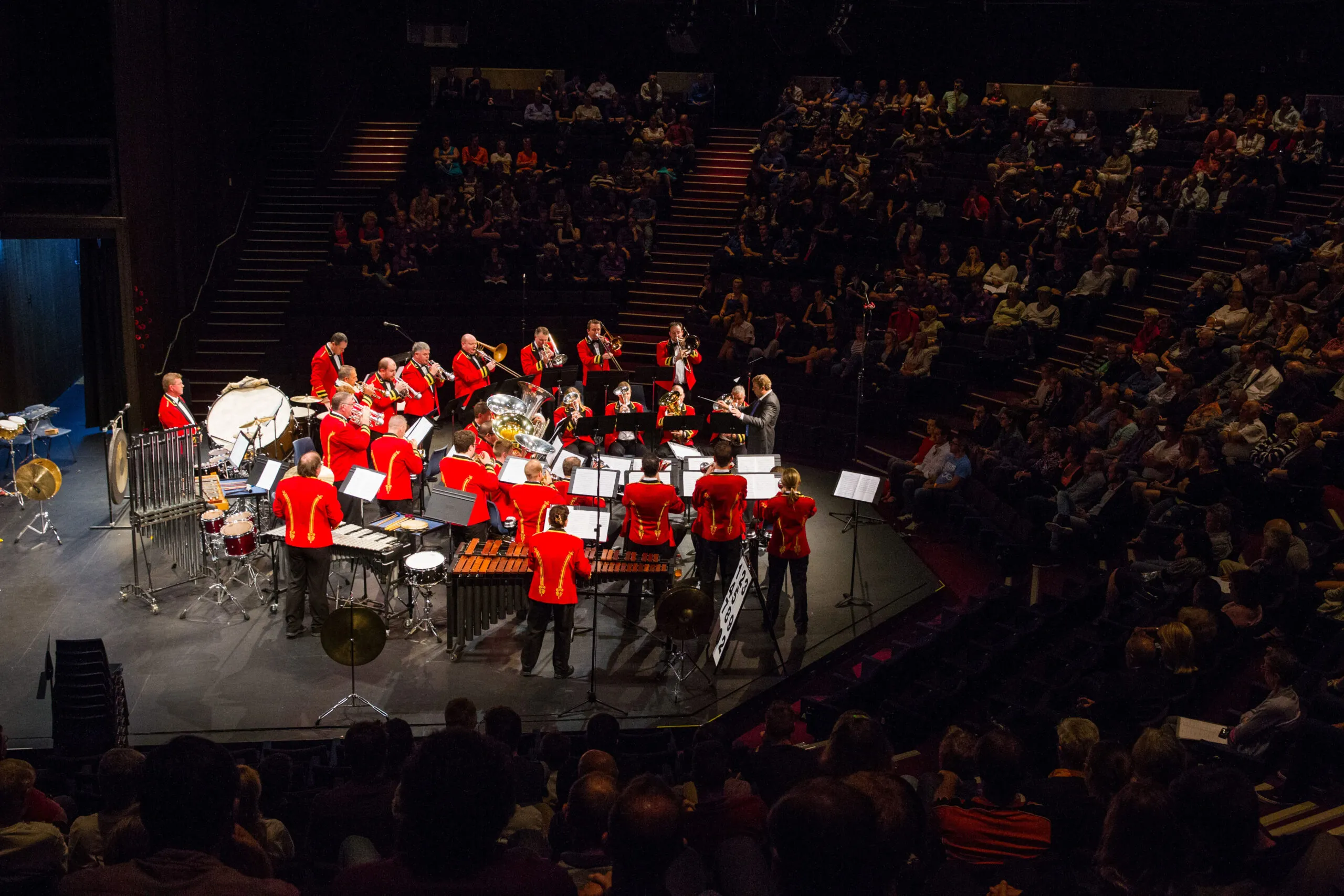 Brisbane XLCR band performing on stage